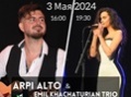 Открытая репетиция Arpi Alto и Emil Khachaturian Trio